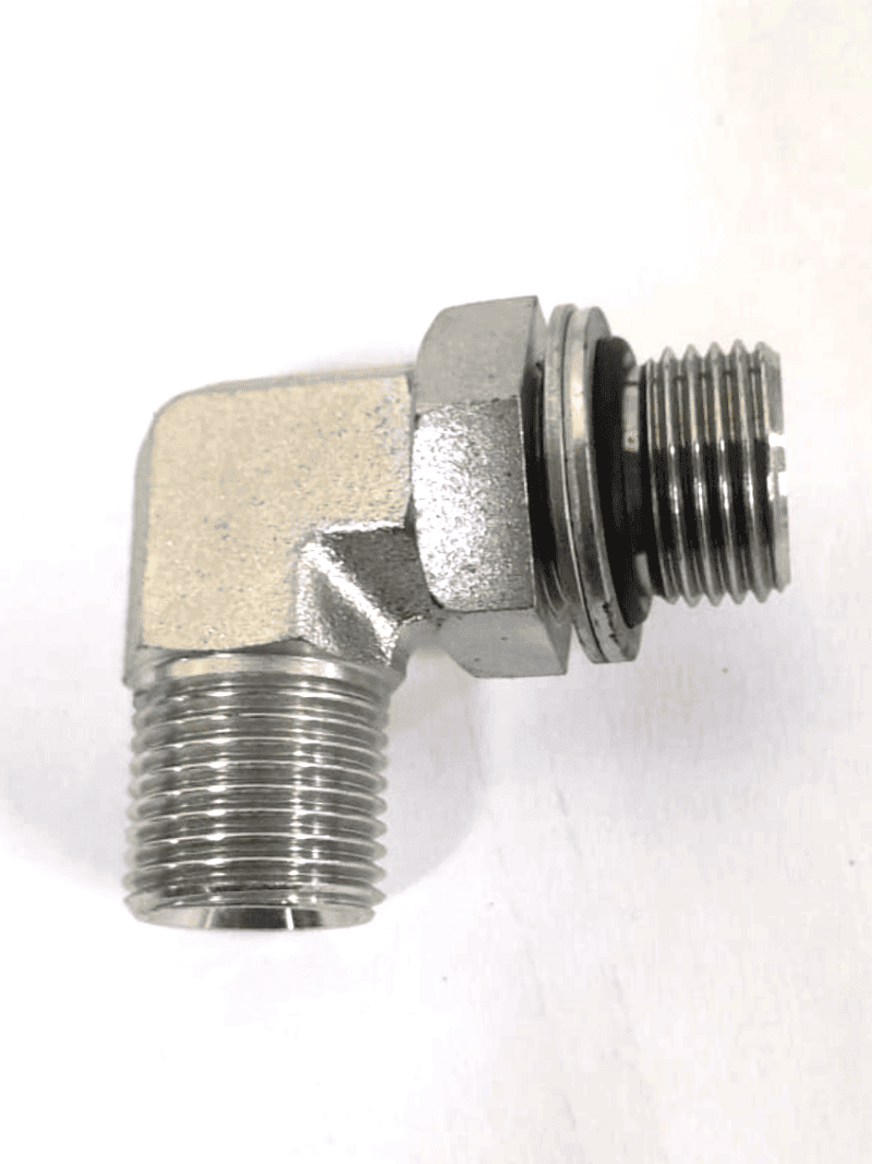 BSPP male elbow 90 degree hydraulic fitting